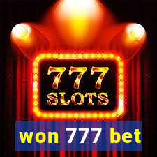 won 777 bet